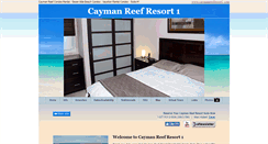 Desktop Screenshot of caymanreefresort1.com